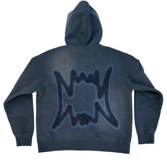 Grey R3ALEST Zip-up Hoodie (Pre-Order)